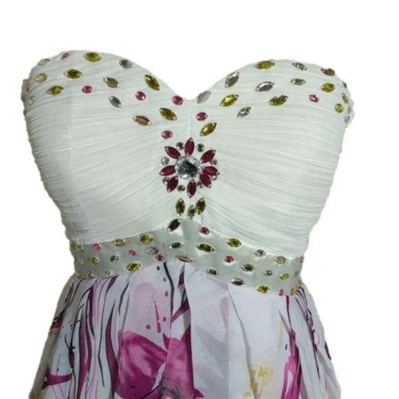 Ever-Pretty Beautiful strapless dress sz 4 EUC - Picture 2 of 6